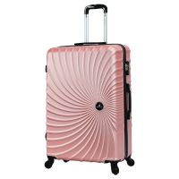 Чемодан большой L Madisson Snowball 44603 поликарбонат Розовое золото