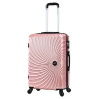 Чемодан средний M Madisson Snowball 44603 поликарбонат Розовое золото