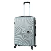 Чемодан средний M Madisson Snowball 44603 поликарбонат Серебряный