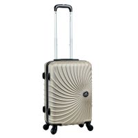 Чемодан малый для ручной клади S Madisson Snowball 44603 поликарбонат Шампань