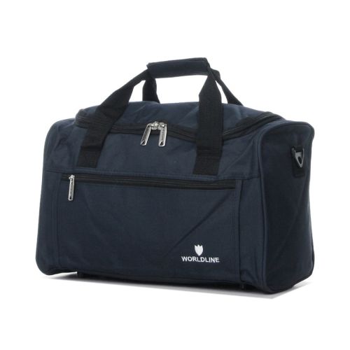 Дорожная сумка для ручной клади Worldline Airteх 847/40 полиэстер S Темно-синий