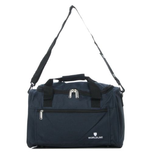 Дорожная сумка для ручной клади Worldline Airteх 847/40 полиэстер S Темно-синий