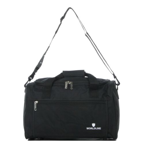 Дорожная сумка для ручной клади Worldline Airteх 847/40 полиэстер S Черный