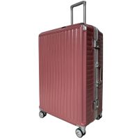 Чемодан большой L Milano bag 013 поликарбонат Розовое золото