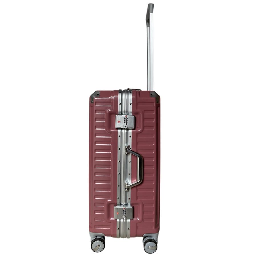Чемодан большой L Milano bag 013 поликарбонат Розовое золото