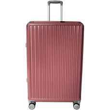 Чемодан большой L Milano bag 013 поликарбонат Розовое золото