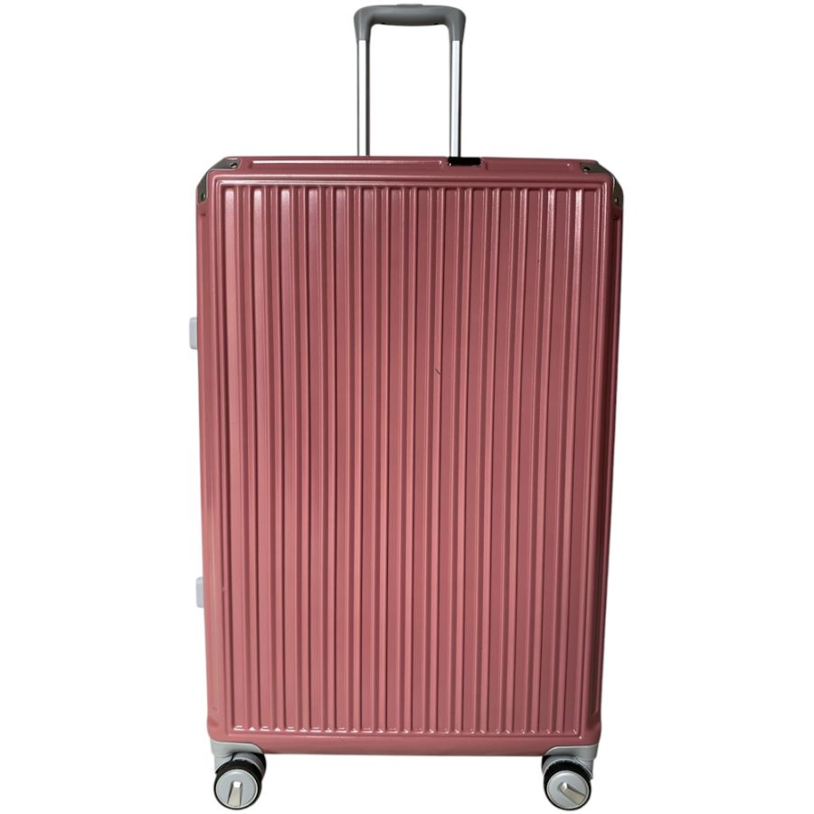 Чемодан большой L Milano bag 013 поликарбонат Розовое золото