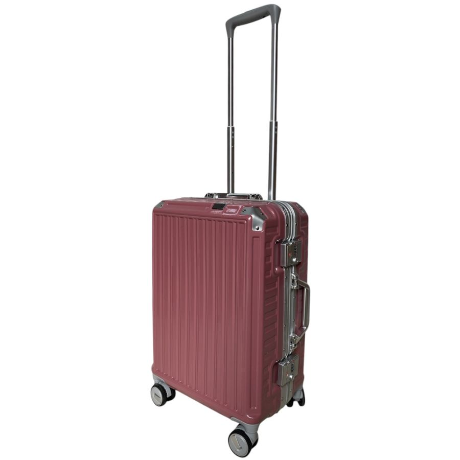 Чемодан маленький под ручную кладь S Milano bag 013 поликарбонат Розовое золото