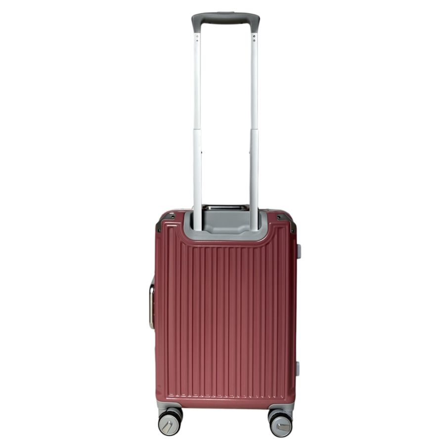 Чемодан маленький под ручную кладь S Milano bag 013 поликарбонат Розовое золото