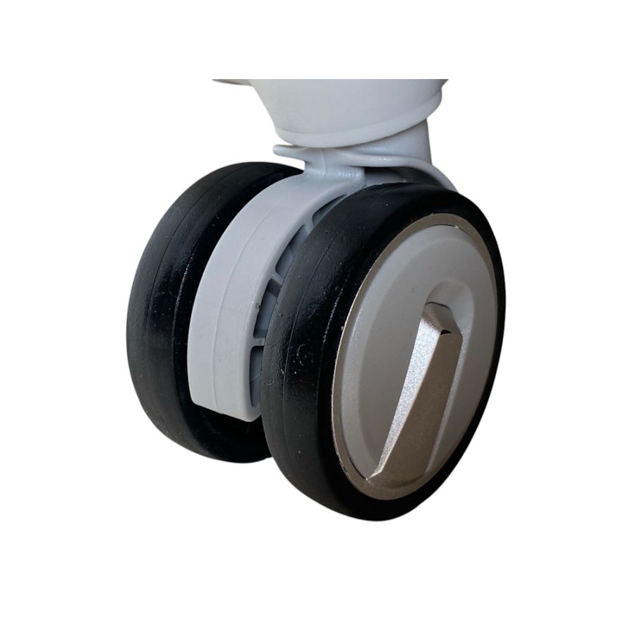 Чемодан маленький под ручную кладь S Milano bag 013 поликарбонат Серебряный
