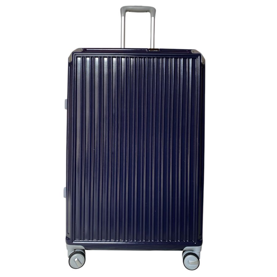 Чемодан большой L Milano bag 013 поликарбонат Темно-синий