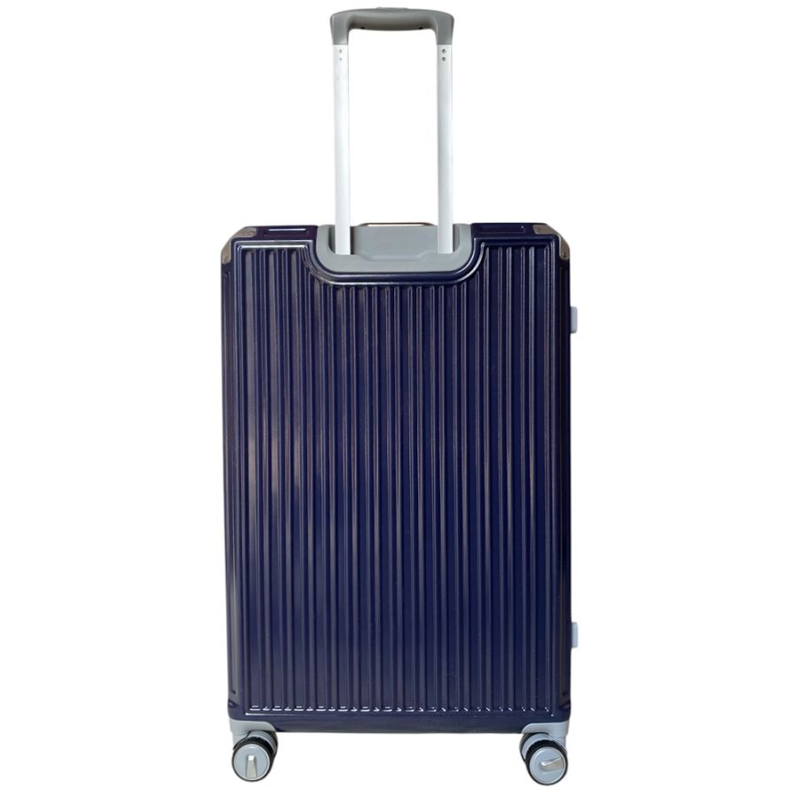 Чемодан большой L Milano bag 013 поликарбонат Темно-синий