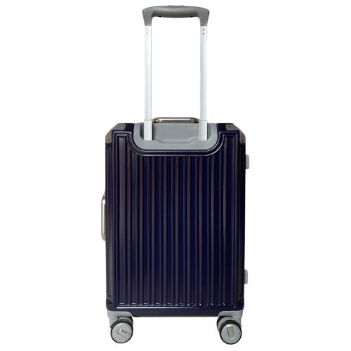 Чемодан маленький под ручную кладь S Milano bag 013 поликарбонат Темно-синий