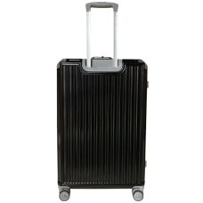 Чемодан большой L Milano bag 013 поликарбонат Чёрный