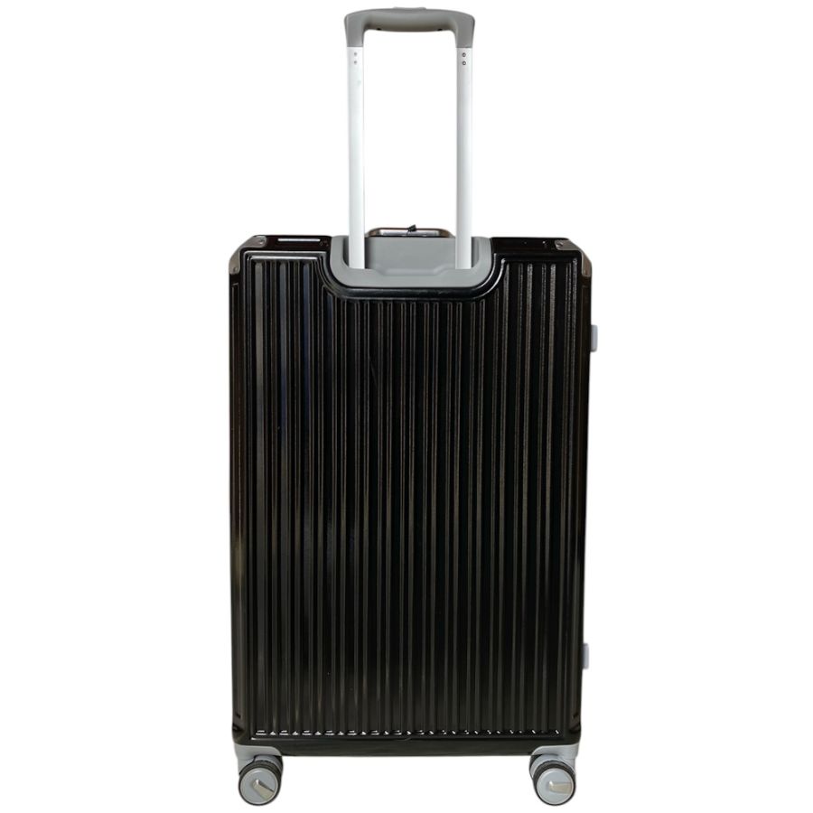 Чемодан большой L Milano bag 013 поликарбонат Чёрный