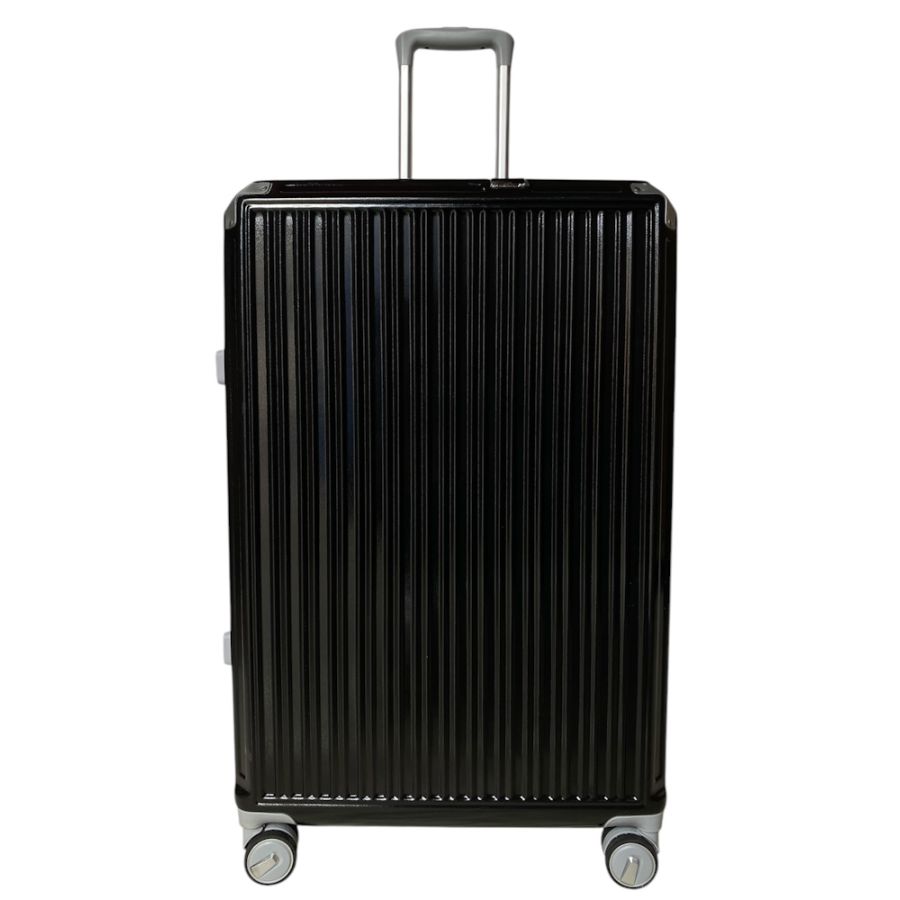 Чемодан большой L Milano bag 013 поликарбонат Чёрный