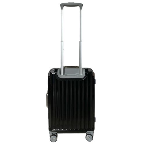 Чемодан маленький под ручную кладь S Milano bag 013 поликарбонат Чёрный