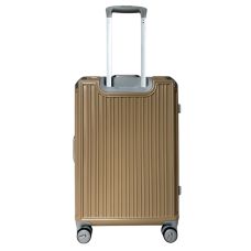 Чемодан большой L Milano bag 013 поликарбонат Шампань