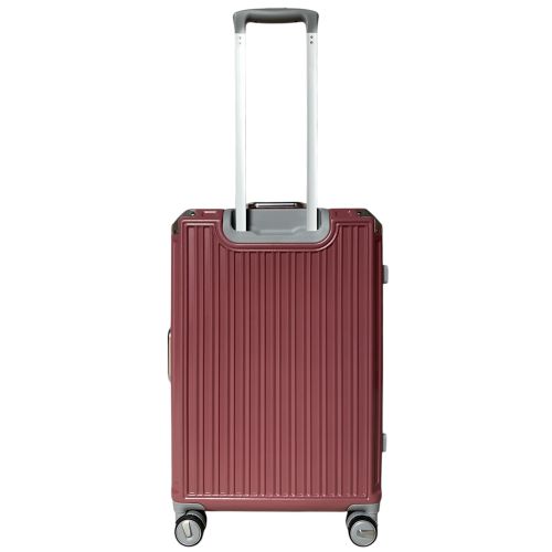Чемодан средний M Milano bag 013 поликарбонат Розовое золото