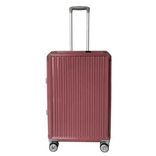Чемодан средний M Milano bag 013 поликарбонат Розовое золото