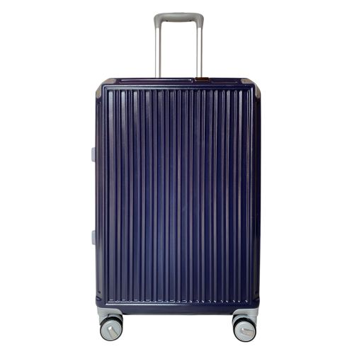 Чемодан средний M Milano bag 013 поликарбонат Темно-синий