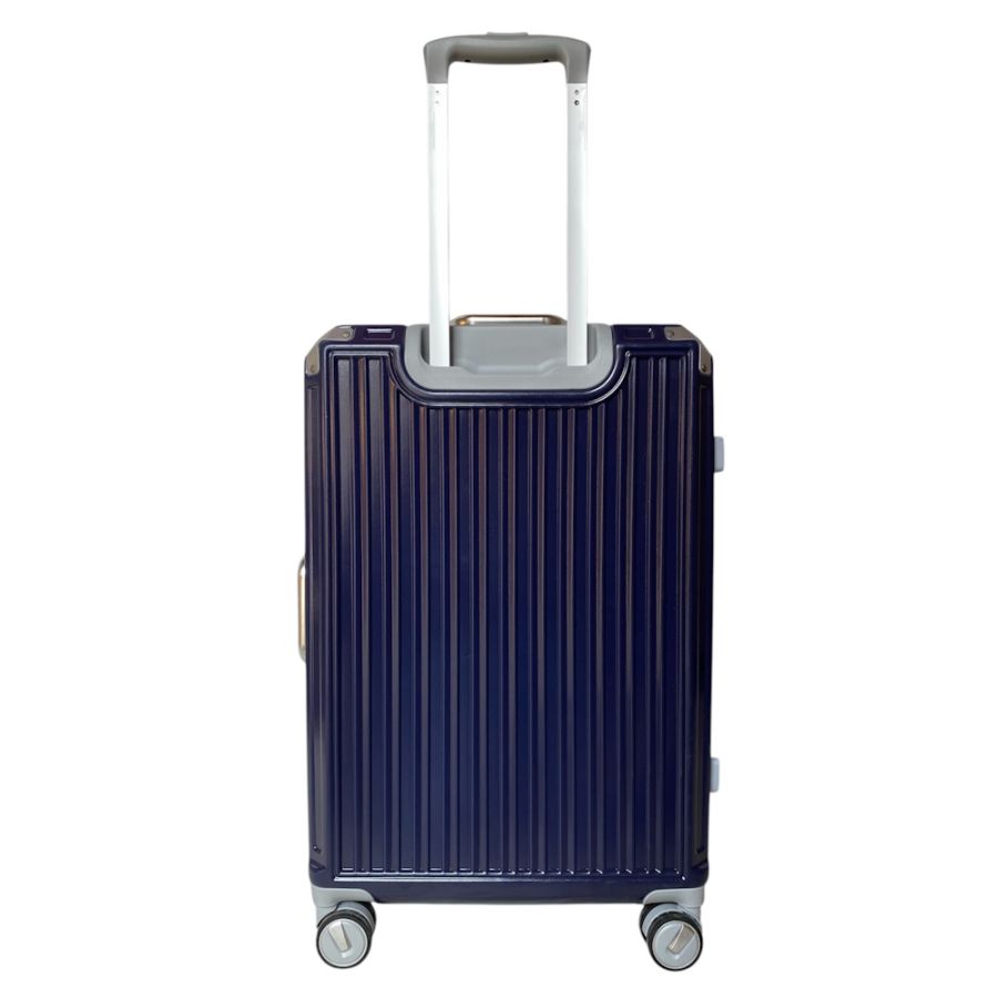 Чемодан средний M Milano bag 013 поликарбонат Темно-синий
