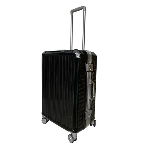 Чемодан средний M Milano bag 013 поликарбонат Черный