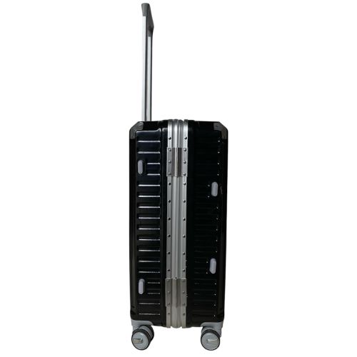 Чемодан средний M Milano bag 013 поликарбонат Черный