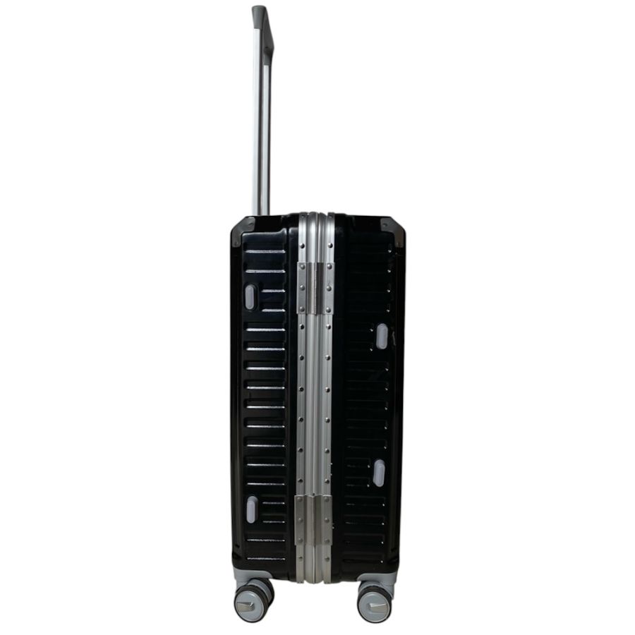 Чемодан средний M Milano bag 013 поликарбонат Черный