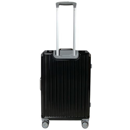 Чемодан средний M Milano bag 013 поликарбонат Черный