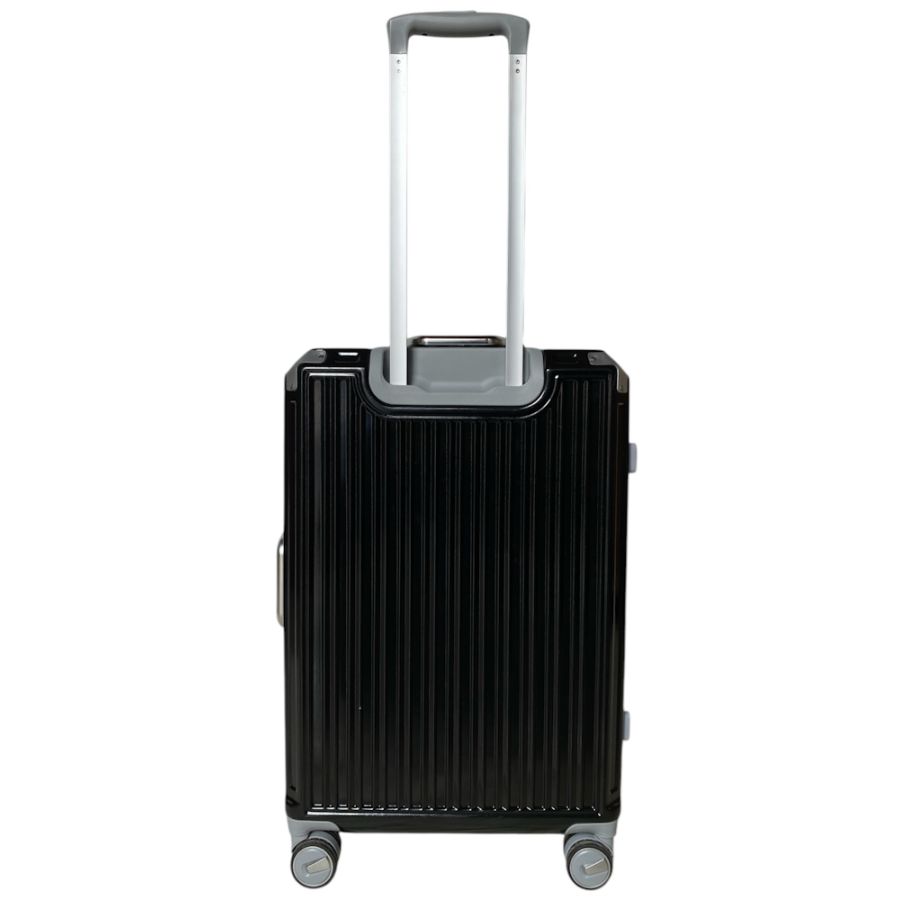Чемодан средний M Milano bag 013 поликарбонат Черный