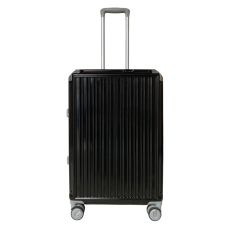 Чемодан средний M Milano bag 013 поликарбонат Черный