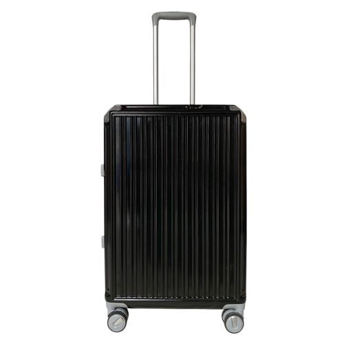 Чемодан средний M Milano bag 013 поликарбонат Черный