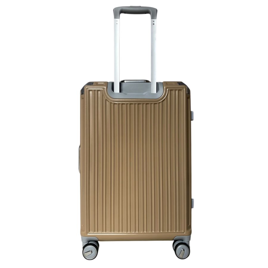 Чемодан средний M Milano bag 013 поликарбонат Шампань