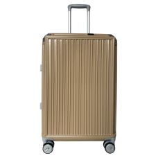 Чемодан средний M Milano bag 013 поликарбонат Шампань