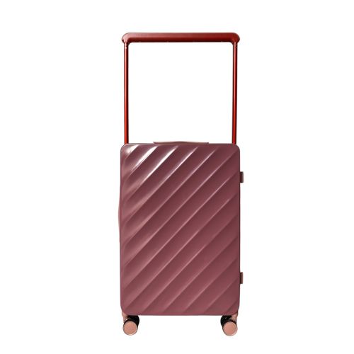 Чемодан средний (M) Milano bag 015 поликарбонат Розовое золото