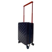 Чемодан малый под ручную кладь (S) Milano bag 015 поликарбонат Темно-синий