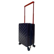 Чемодан малый под ручную кладь (S) Milano bag 015 поликарбонат Темно-синий