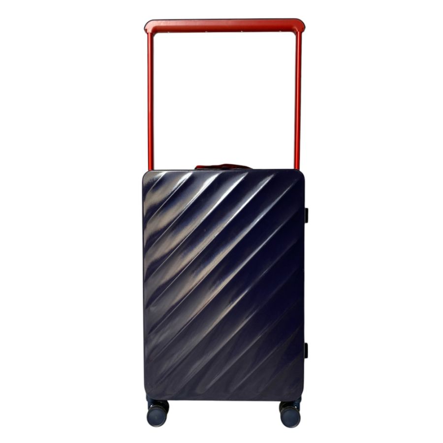 Чемодан средний (M) Milano bag 015 поликарбонат Темно-синий