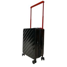 Чемодан малый под ручную кладь (S) Milano bag 015 поликарбонат Чёрный