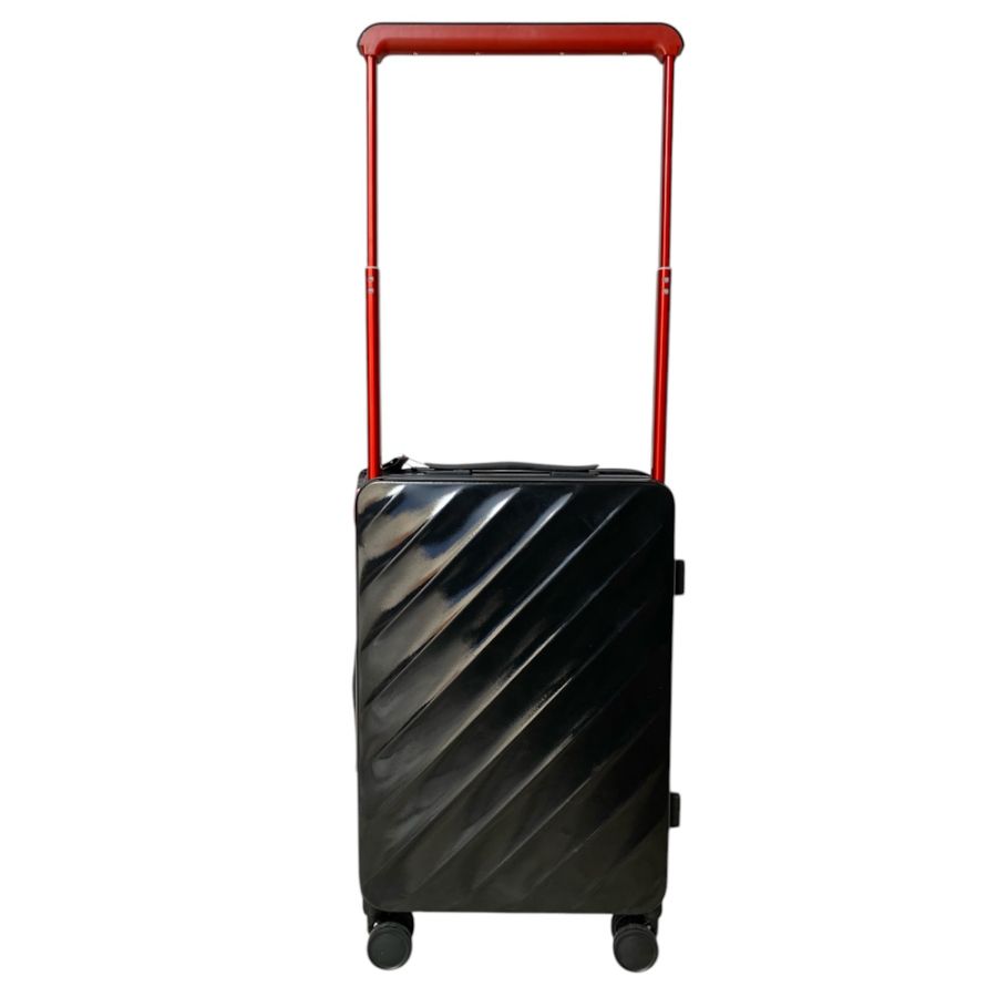 Чемодан малый под ручную кладь (S) Milano bag 015 поликарбонат Чёрный