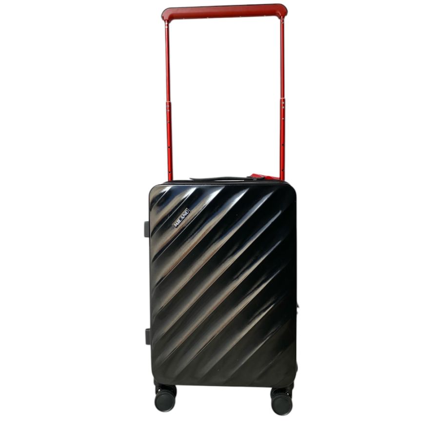 Чемодан малый под ручную кладь (S) Milano bag 015 поликарбонат Чёрный