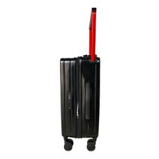 Чемодан средний (M) Milano bag 015 поликарбонат Чёрный