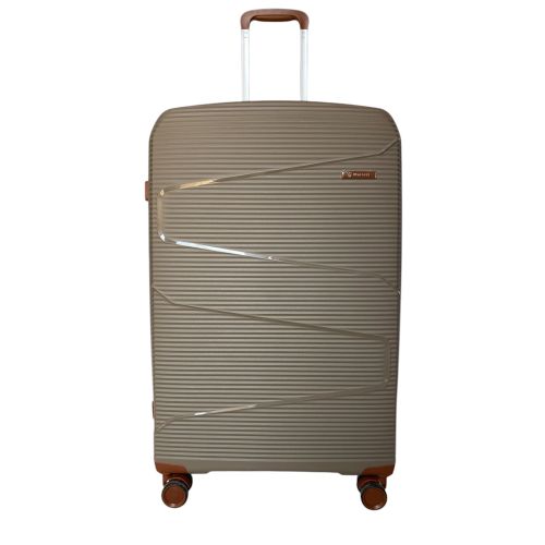 Чемодан дорожный большой Worldline Airteх 293 полипропилен (L) Шампань