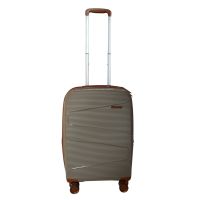 Чемодан под ручную кладь маленький (S) Worldline Airteх 293 полипропилен Шампань