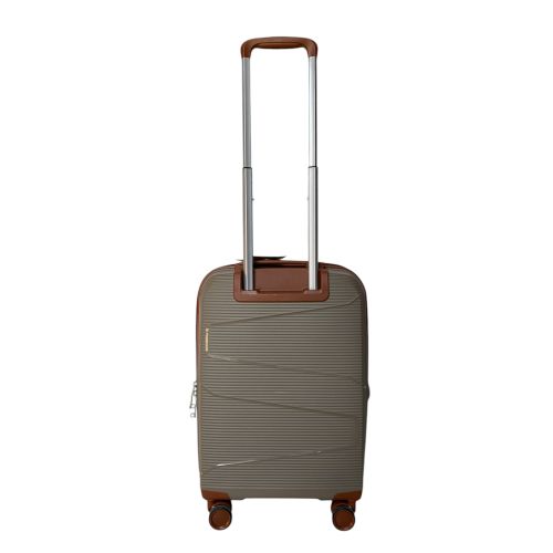 Чемодан под ручную кладь маленький (S) Worldline Airteх 293 полипропилен Шампань