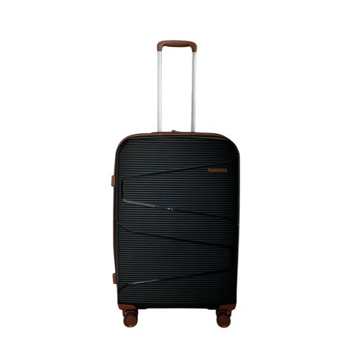 Чемодан дорожный средний Worldline Airteх 293 полипропилен (M) Черный