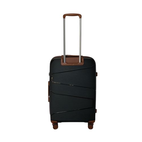 Чемодан дорожный средний Worldline Airteх 293 полипропилен (M) Черный