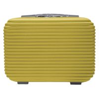Бьюти-кейс маленький Carbon 0508/14 ABS-пластик S Оливковый