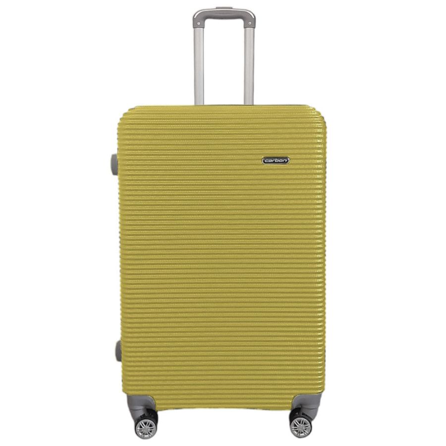 Чемодан большой Carbon 0508 ABS-пластик L Оливковый
